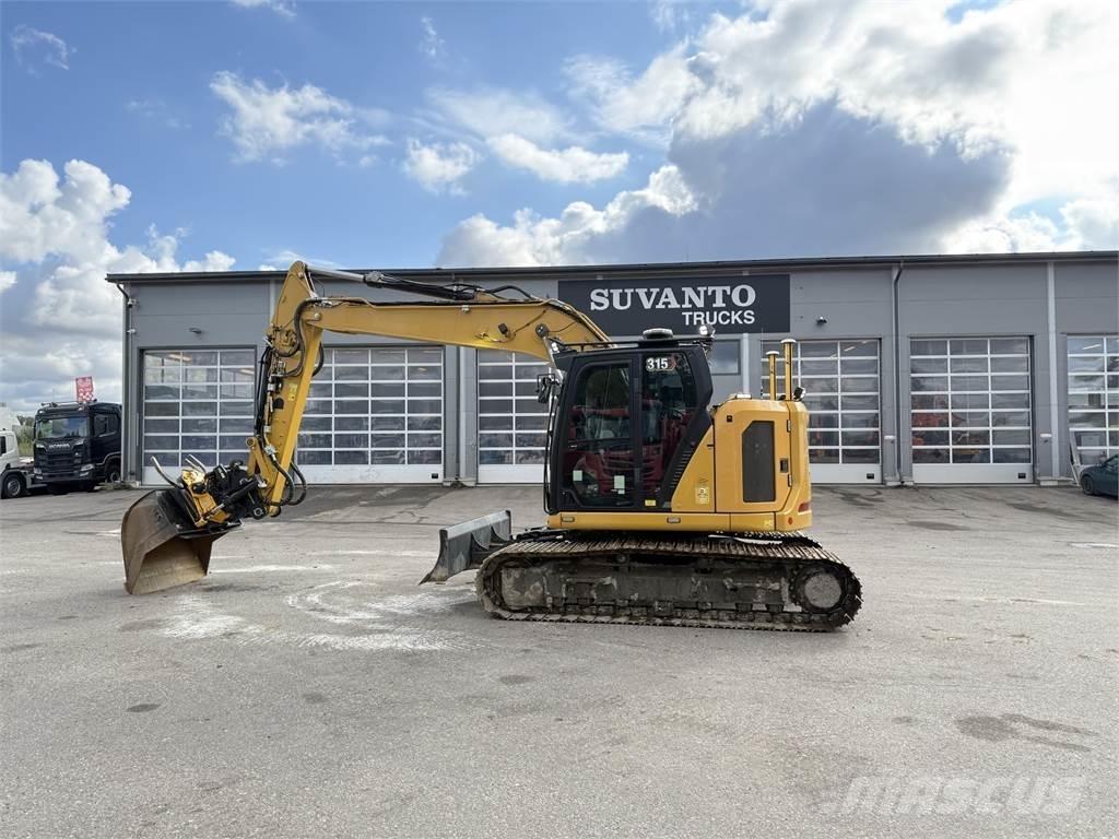 CAT 315 Pásové rýpadlá