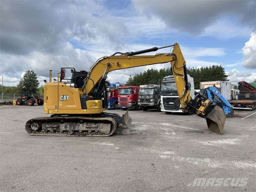 CAT 315 Pásové rýpadlá