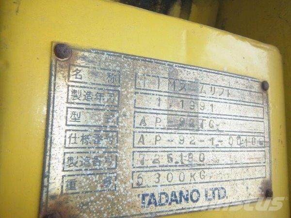 TADANO AP-92TG Kĺbové plošiny
