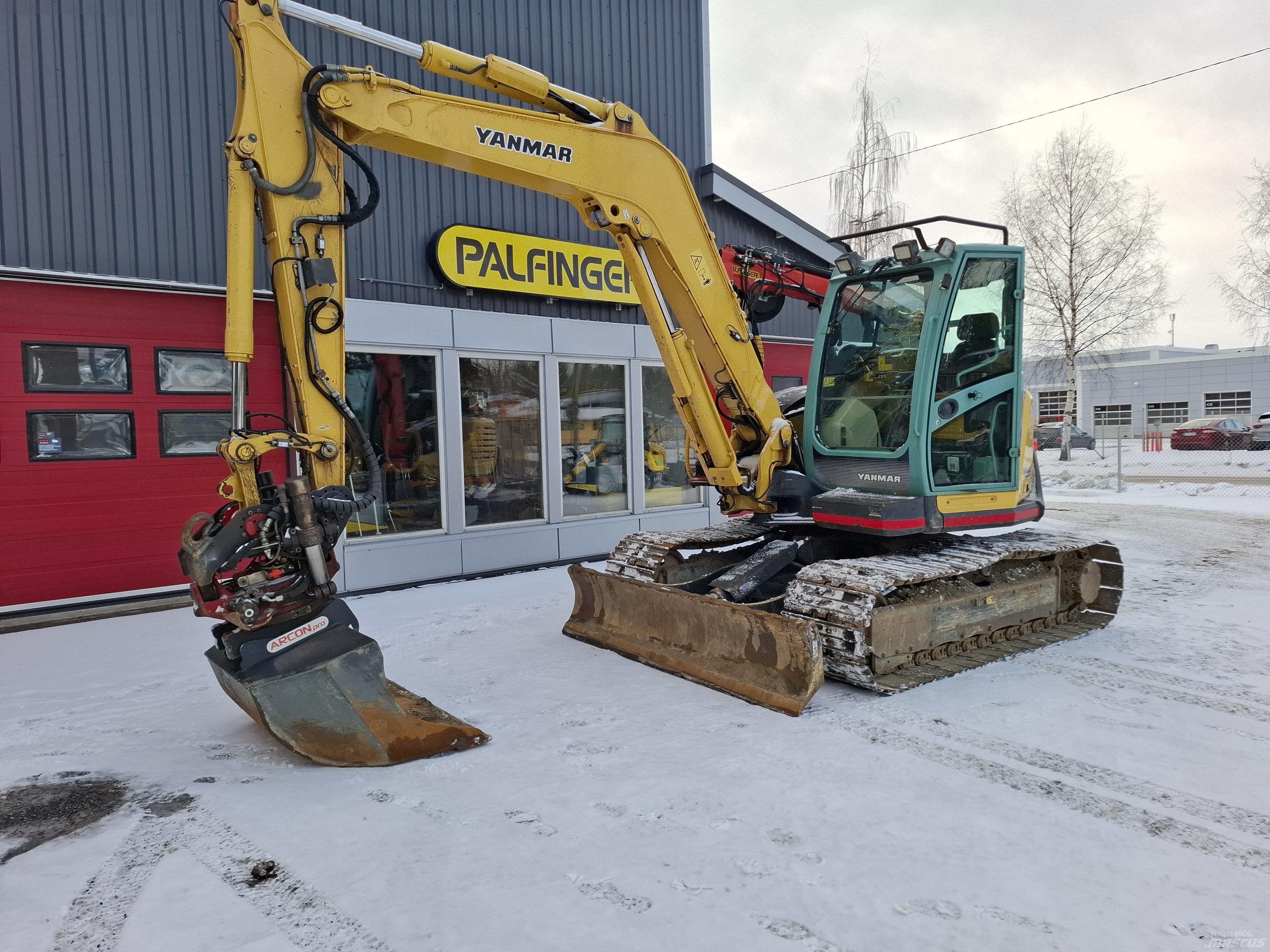 Yanmar SV100-1A Midi rýpadlá 7 t - 12 t