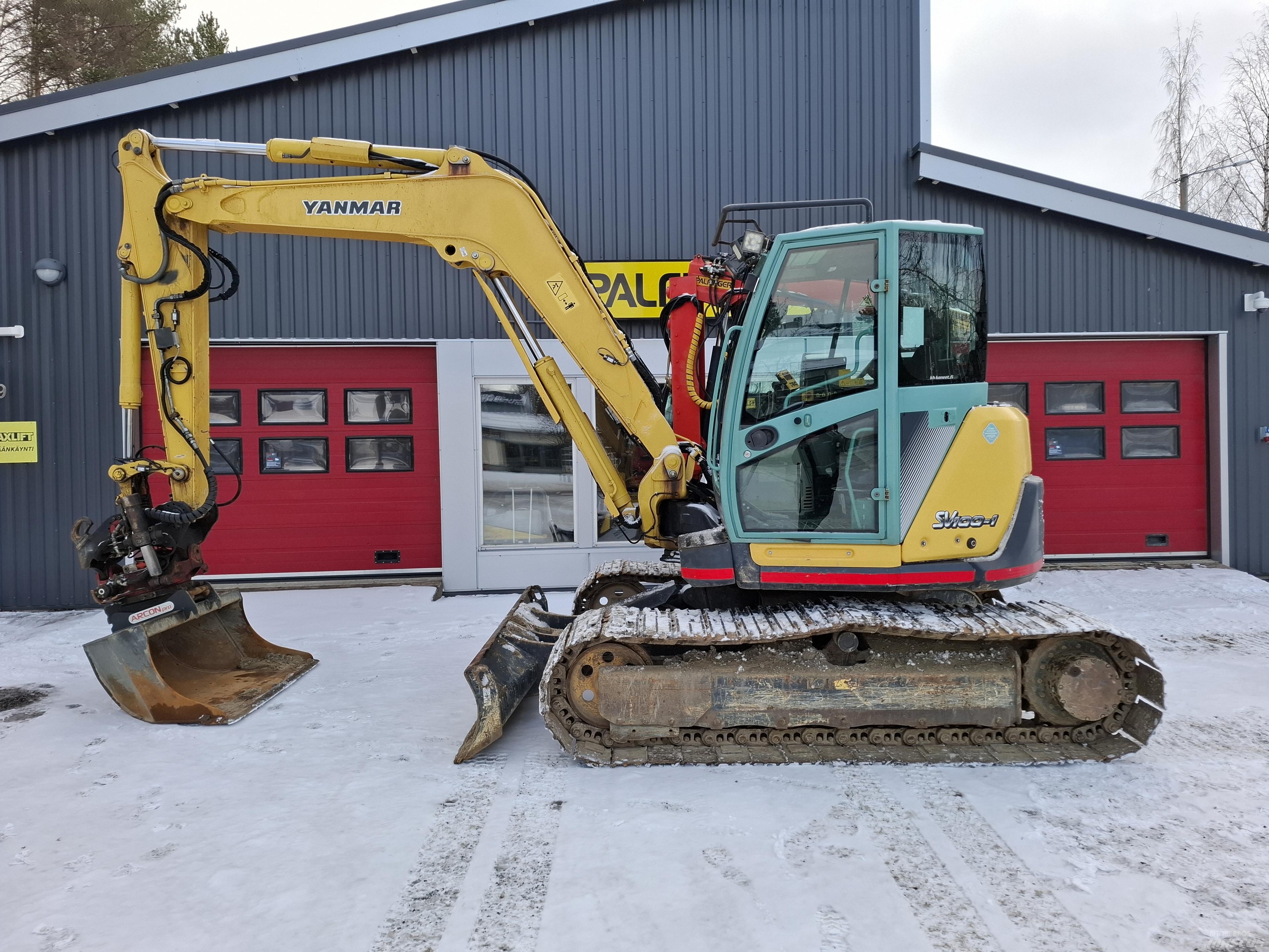 Yanmar SV100-1A Midi rýpadlá 7 t - 12 t