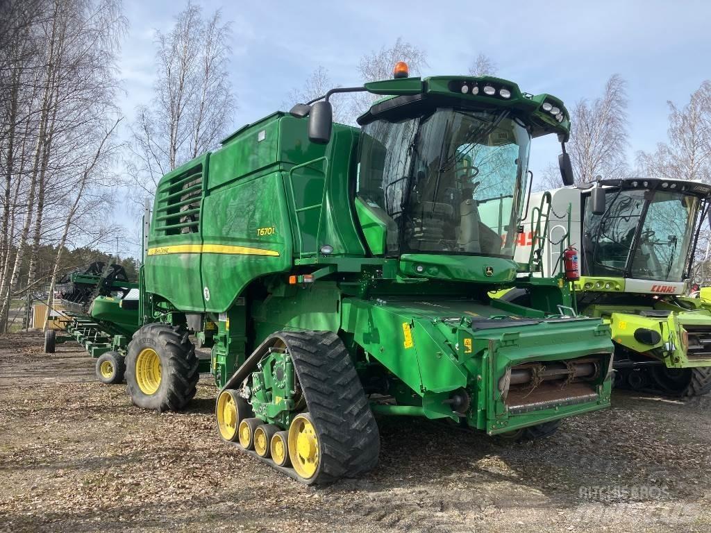 John Deere 670i Kombinované zberacie stroje