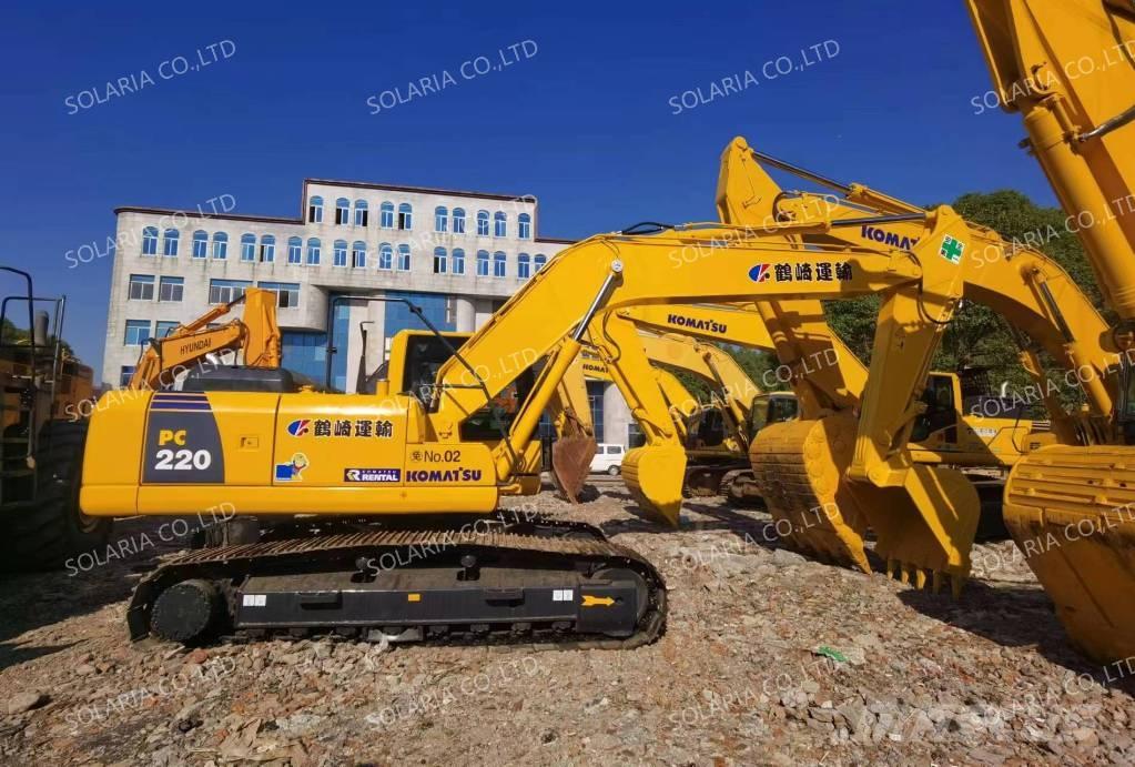 Komatsu PC 220-8 Pásové rýpadlá