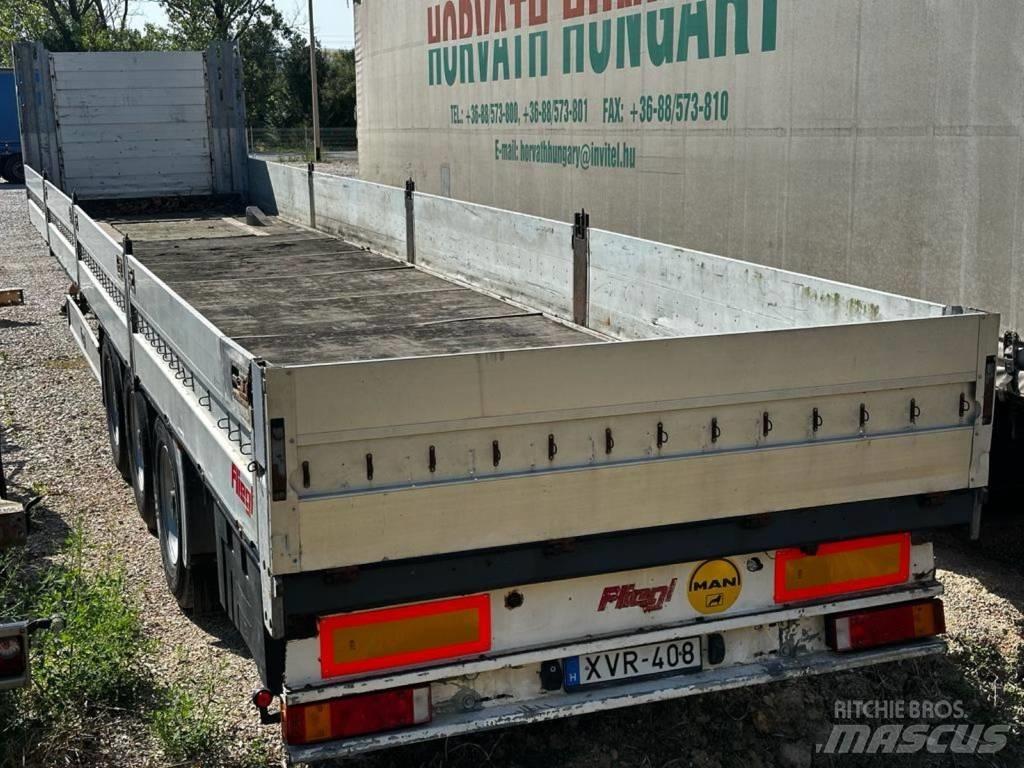 Fliegl SDS-350 Valníkové návesy/Návesy sa sklápacím bočnicami