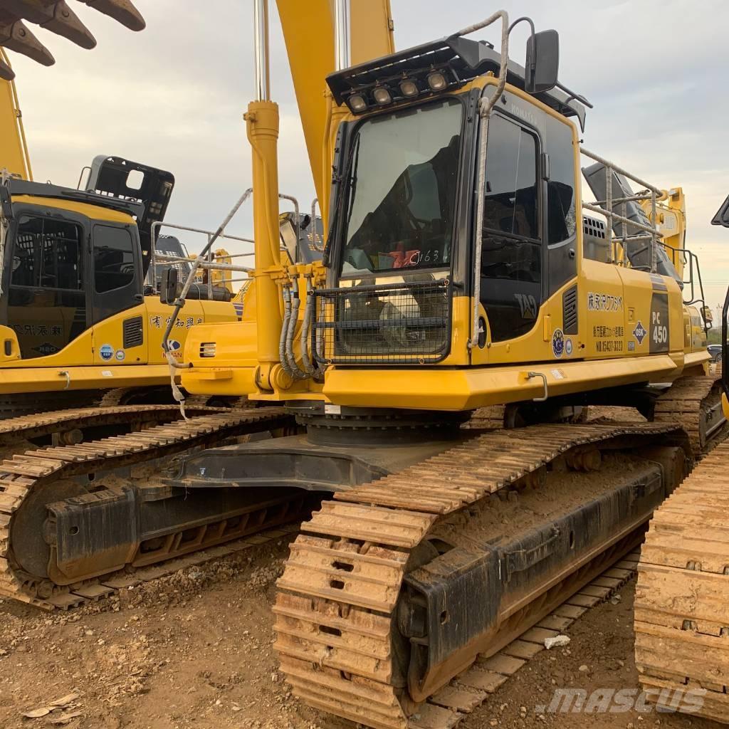 Komatsu PC450-8 Pásové rýpadlá