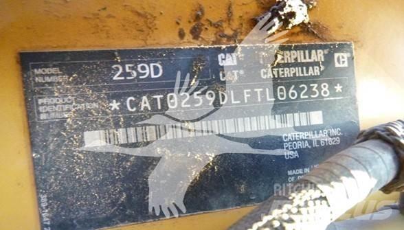 CAT 259D Šmykom riadené nakladače