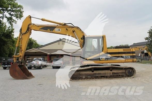 CAT 322BL Pásové rýpadlá