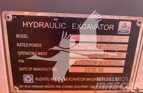 XCMG XE210CU Pásové rýpadlá