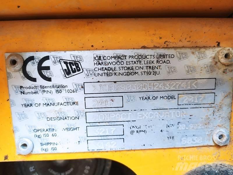 JCB 8030 ZTS Mini rýpadlá < 7t