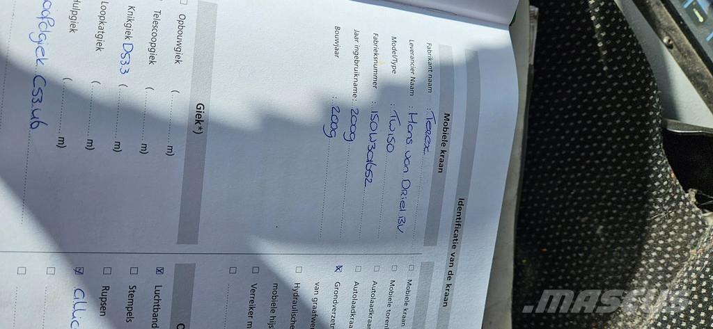 Terex TW150 Kolesové rýpadlá