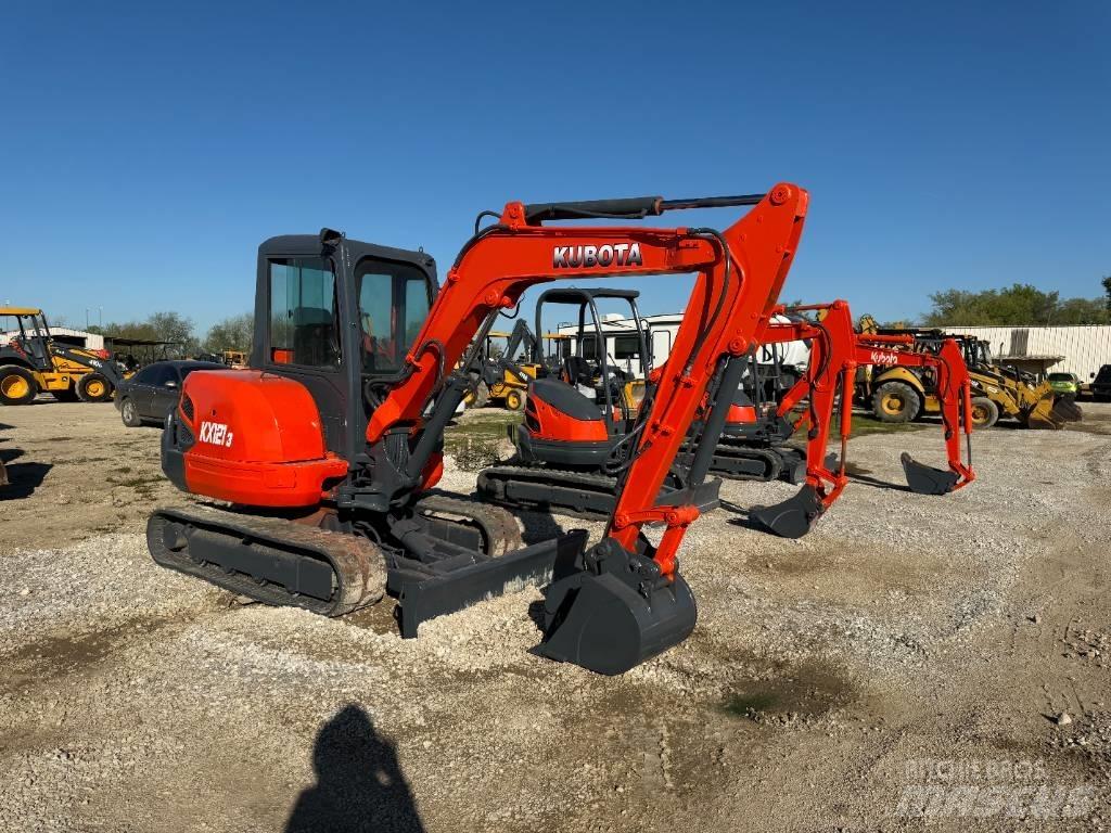 Kubota KX 121-3 Pásové rýpadlá