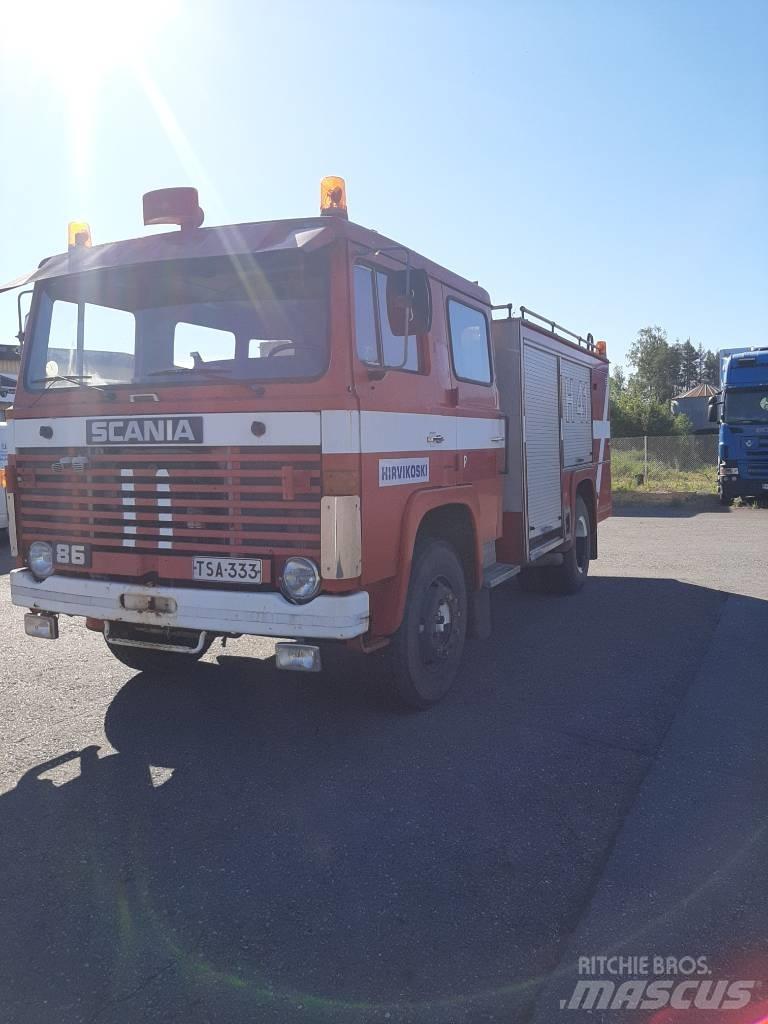 Scania LB86 Hasičské vozy