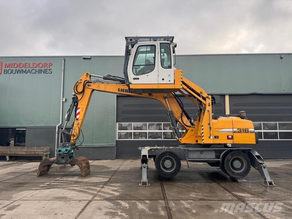 Liebherr A 316 Stroje pre manipuláciu s odpadom