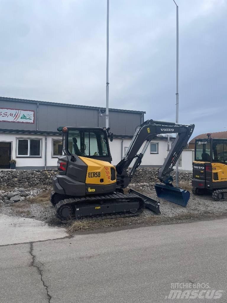 Volvo ECR 58 F Mini rýpadlá < 7t