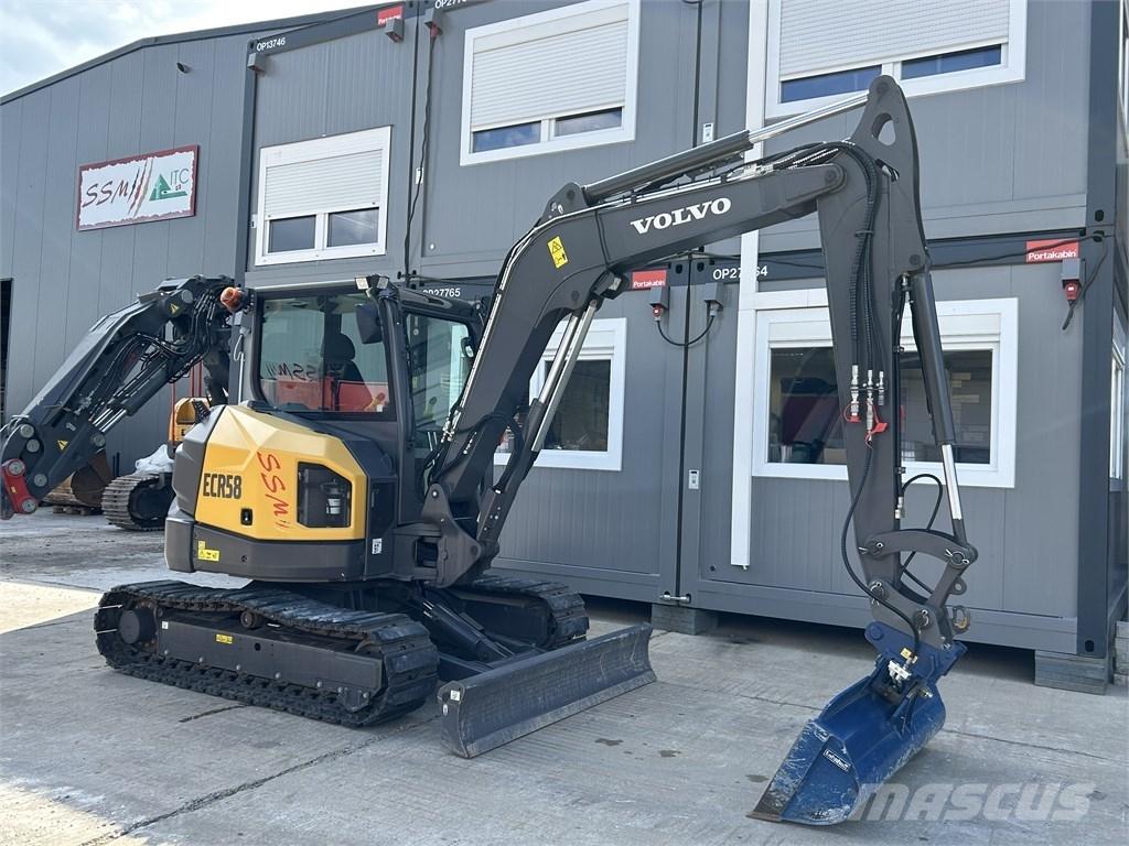 Volvo ECR 58 F Mini rýpadlá < 7t