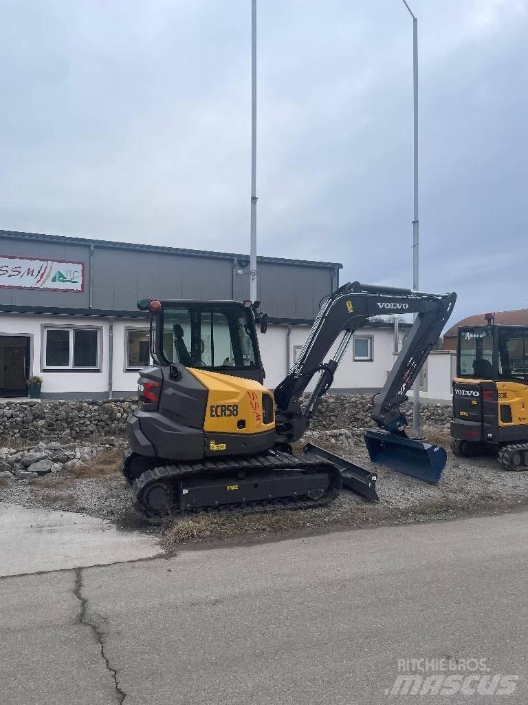 Volvo ECR 58 F Mini rýpadlá < 7t