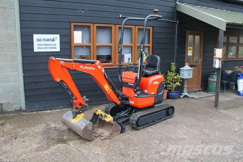 Kubota U 10-3 Mini rýpadlá < 7t