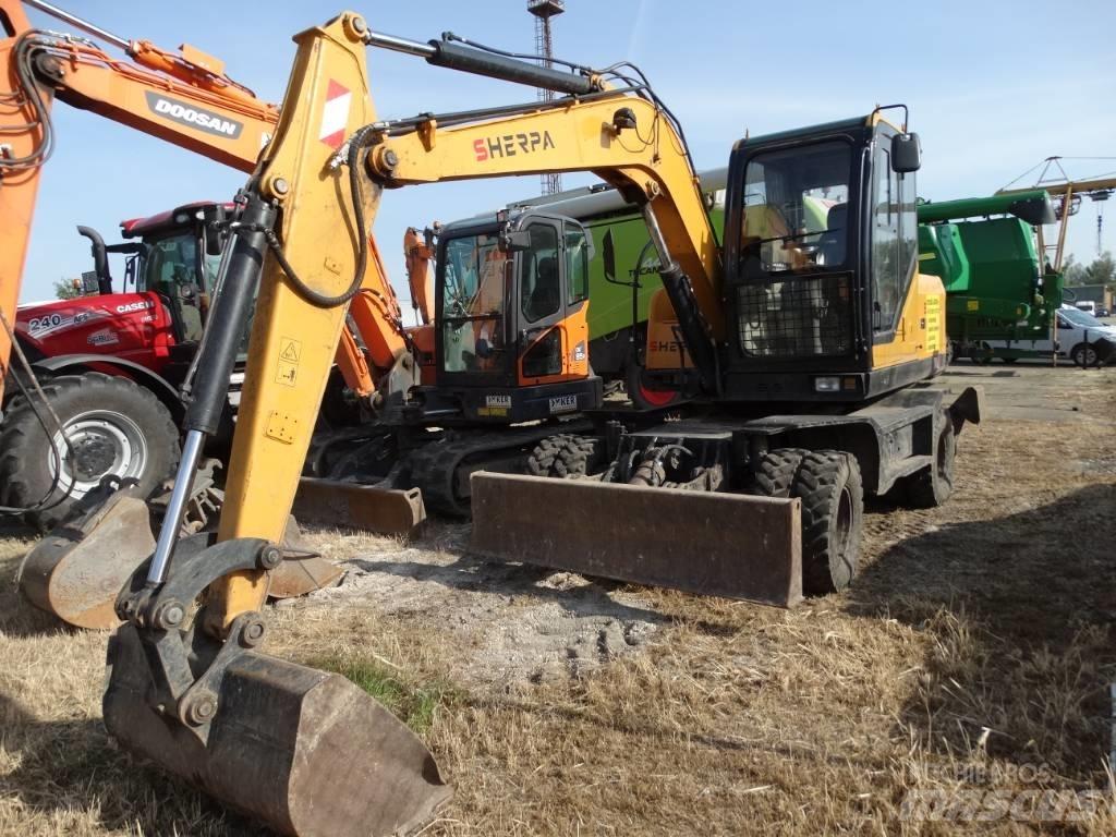 Sherpa EX70-4 Kolesové rýpadlá