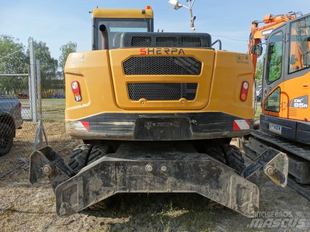 Sherpa EX70-4 Kolesové rýpadlá
