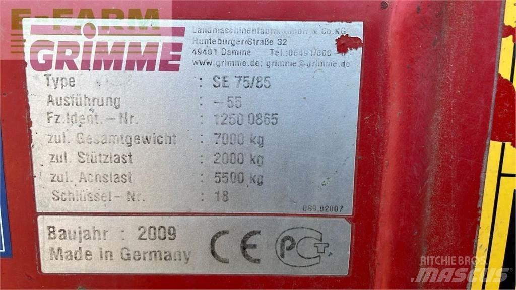 Grimme SE 85-55 Zemiakové kombajny