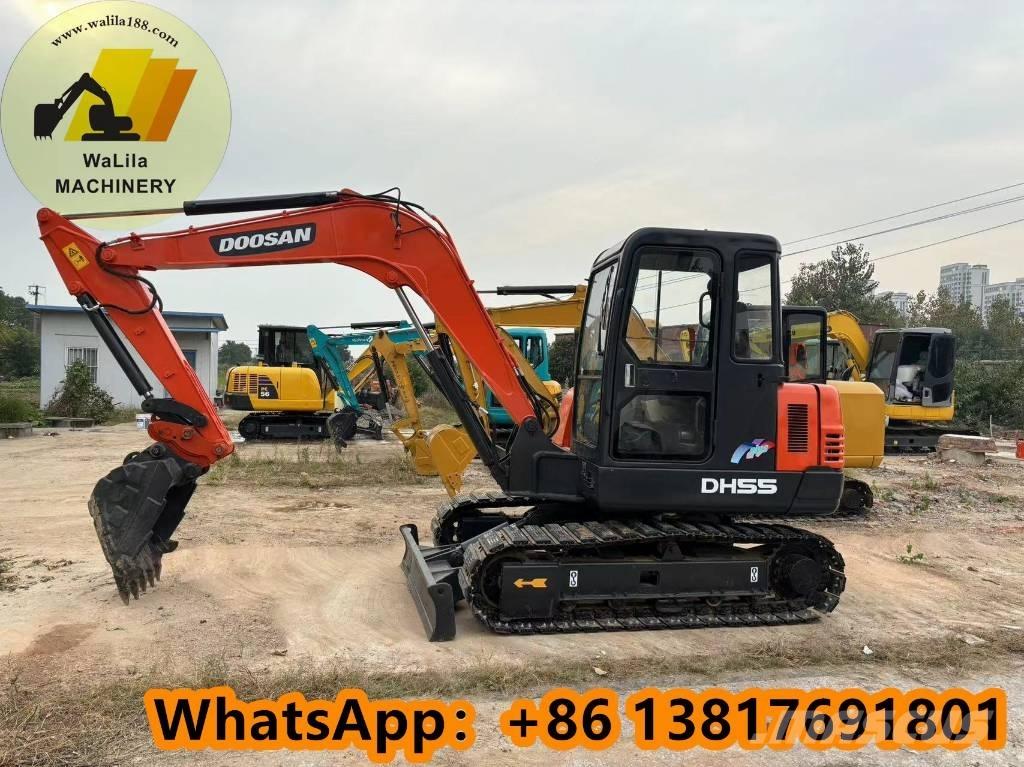 Doosan DH 55 Mini rýpadlá < 7t