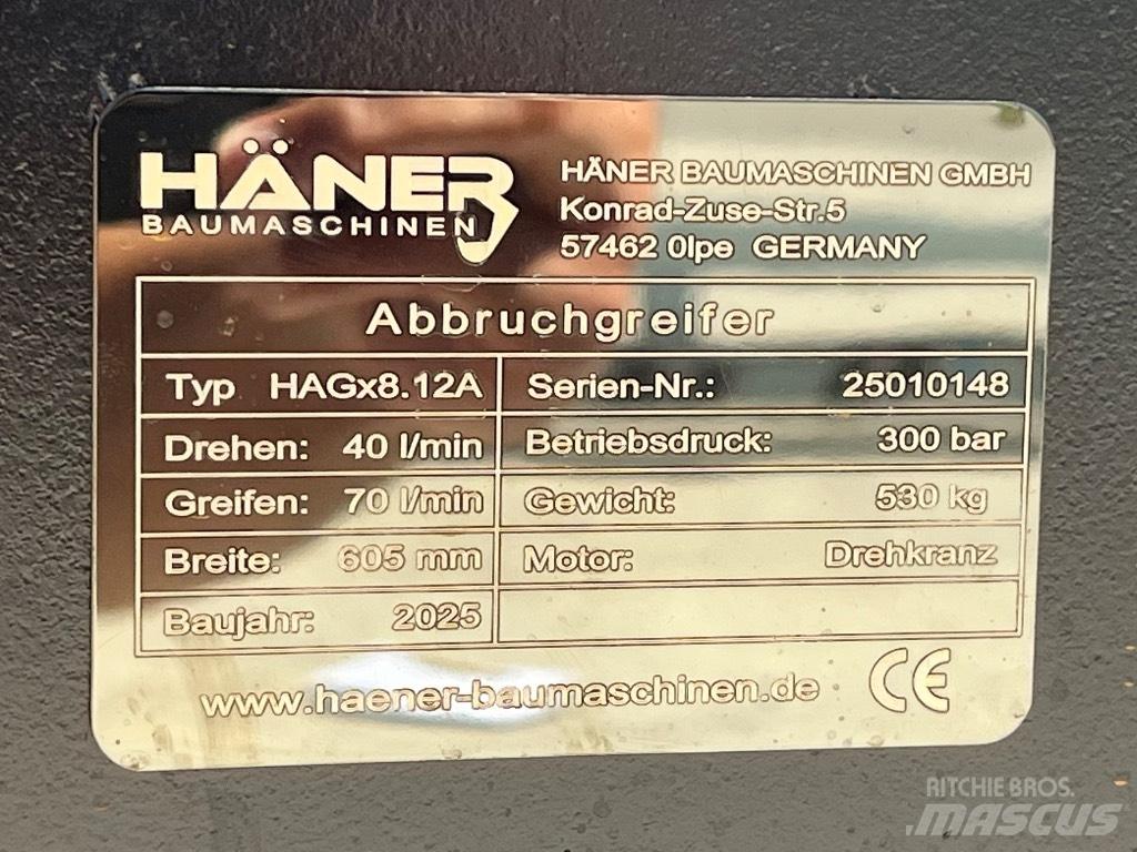  HANER HAGX8.12 Drapáky