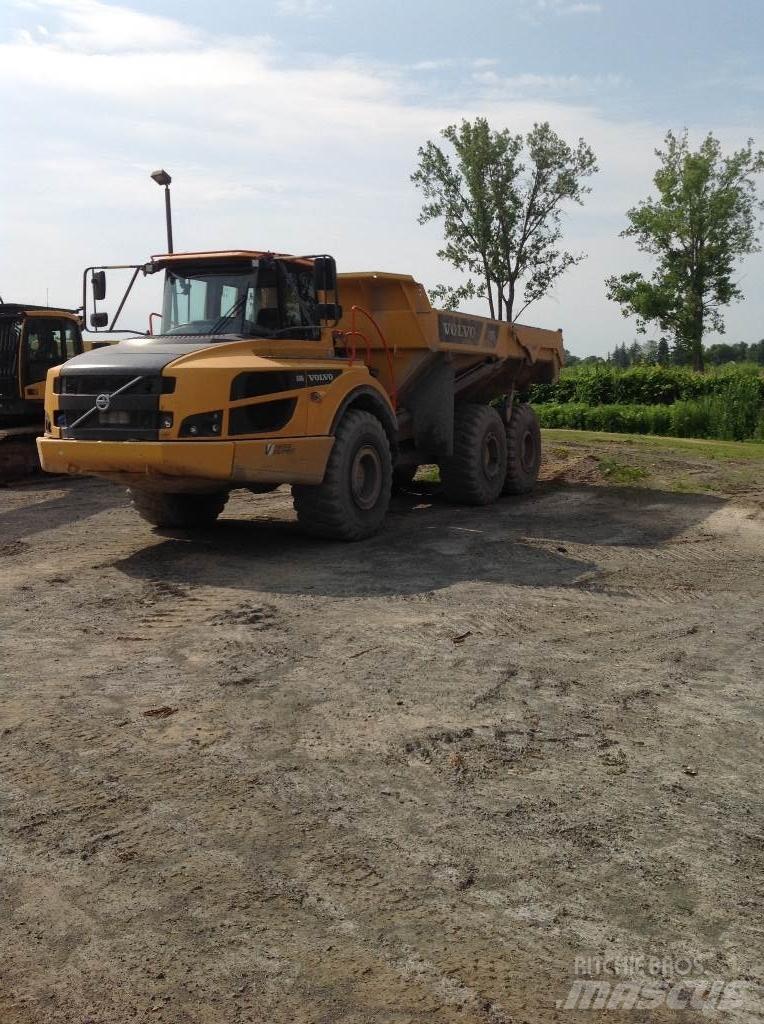 Volvo A30G Kĺbové nákladné autá