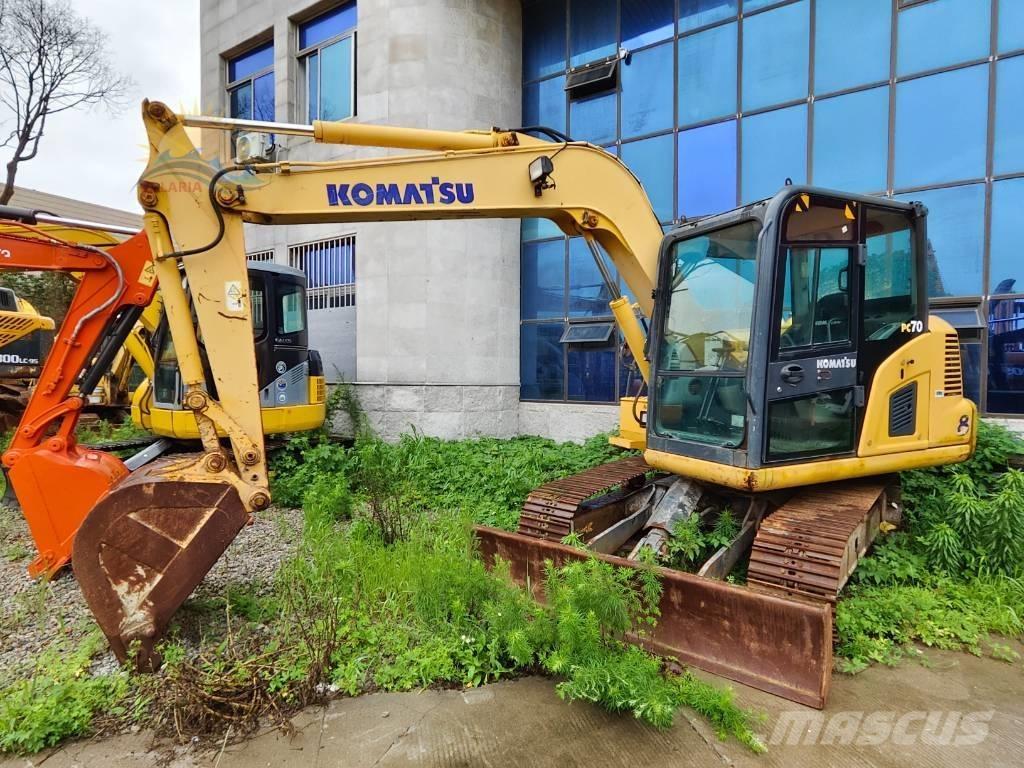 Komatsu PC 70-8 Pásové rýpadlá