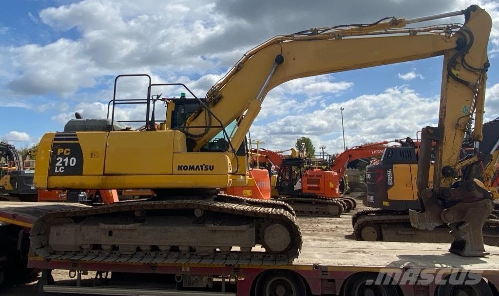 Komatsu PC 210 LC Pásové rýpadlá