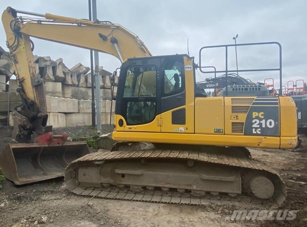 Komatsu PC 210 LC Pásové rýpadlá