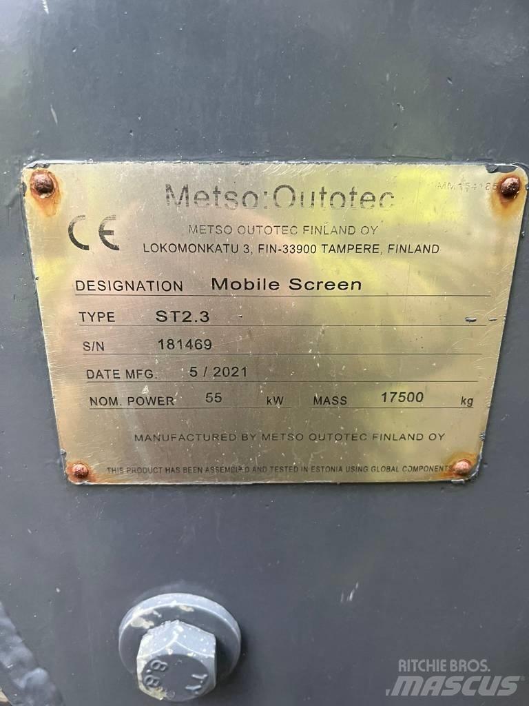 Metso ST2.3 Mobilné triediče