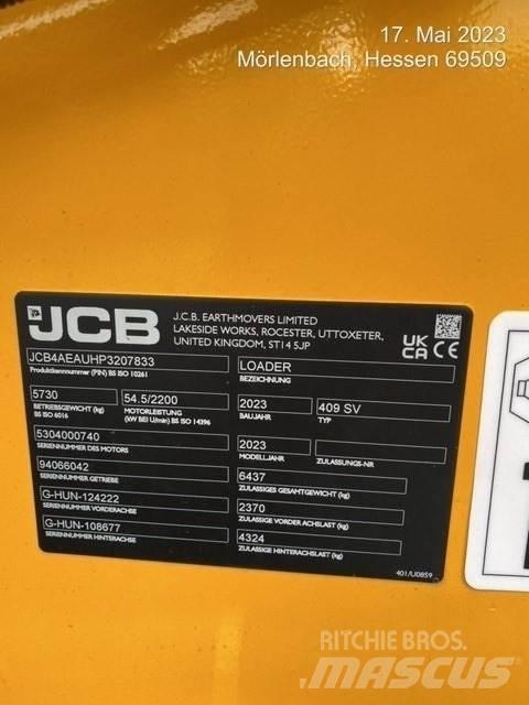 JCB 409 Kolesové nakladače