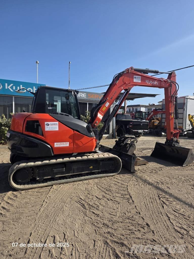 Kubota KX 080-4a2 Midi rýpadlá 7 t - 12 t