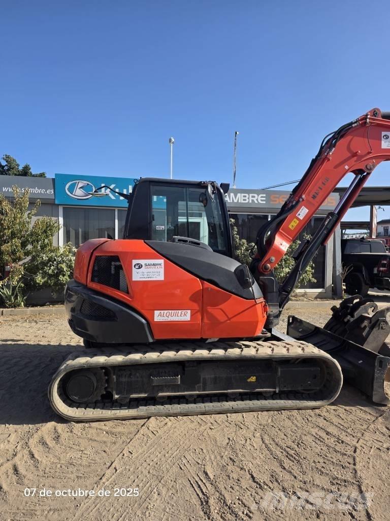 Kubota KX 080-4a2 Midi rýpadlá 7 t - 12 t