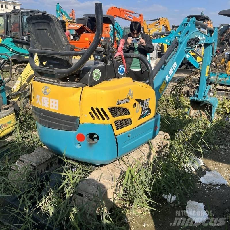 Kubota U 15 Mini rýpadlá < 7t