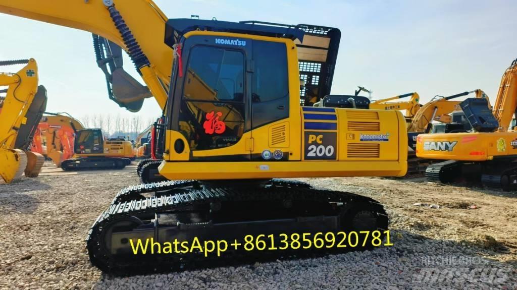 Komatsu PC 200-8 Midi rýpadlá 7 t - 12 t