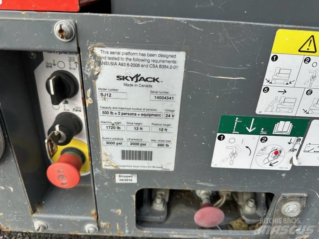 SkyJack SJ 12 Nožnicové zdvíhacie plošiny
