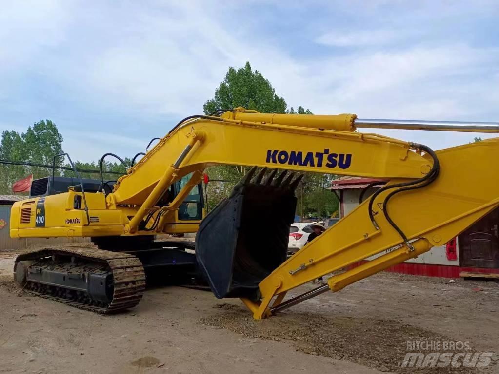 Komatsu PC 400 Pásové rýpadlá