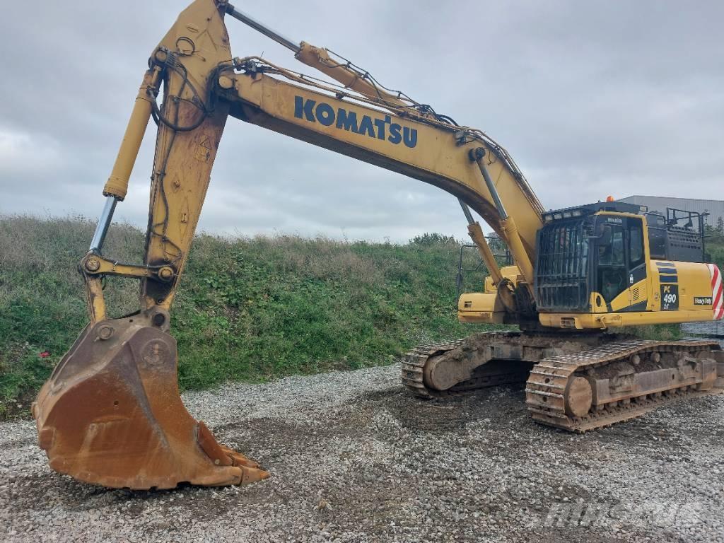 Komatsu PC490LC-11 Pásové rýpadlá