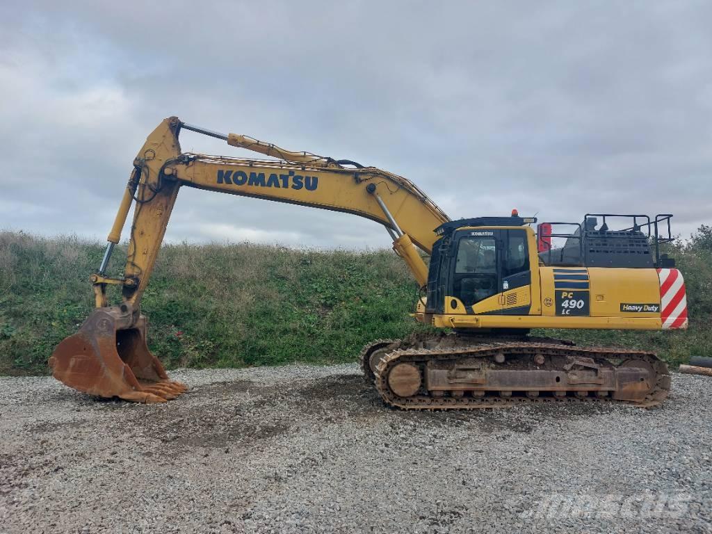 Komatsu PC490LC-11 Pásové rýpadlá