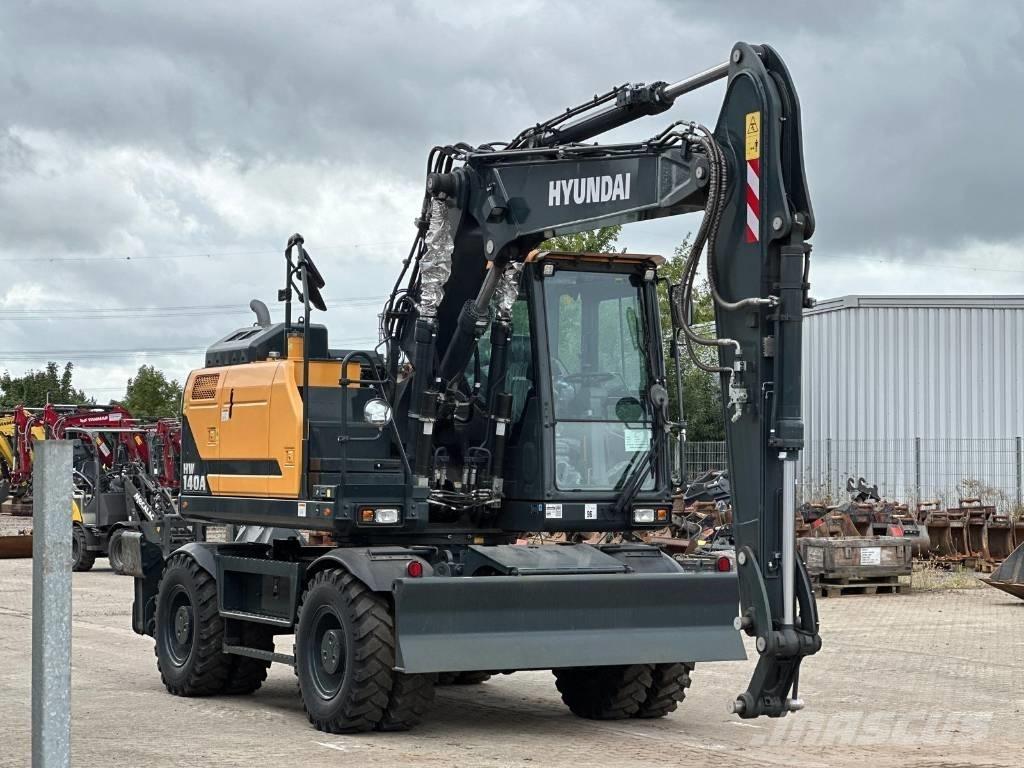 Hyundai HW 140 A Kolesové rýpadlá