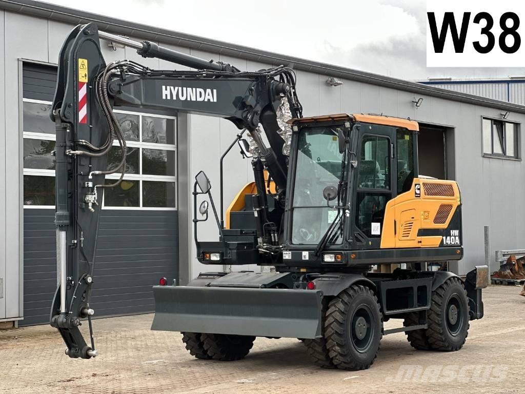Hyundai HW 140 A Kolesové rýpadlá