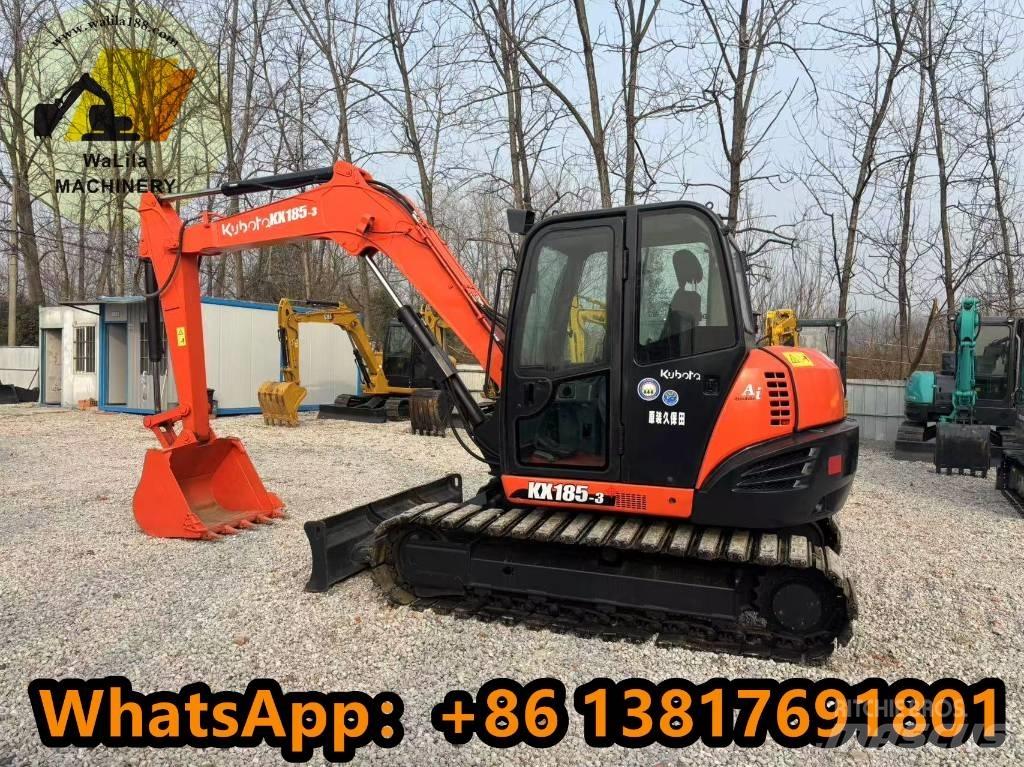 Kubota KX 185-3 Midi rýpadlá 7 t - 12 t
