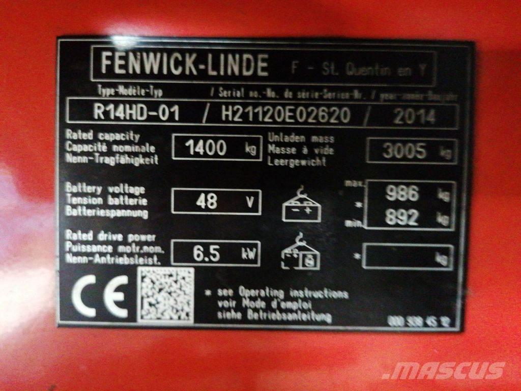 Linde R14HD-01 Retraky