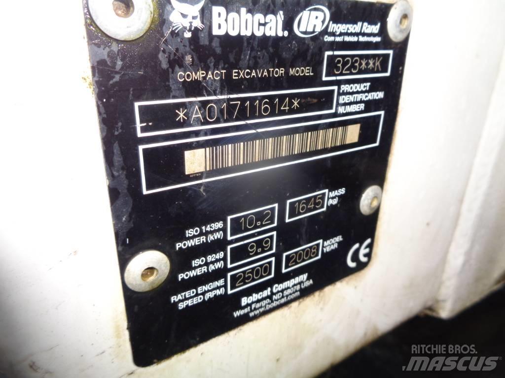 Bobcat 323 Mini rýpadlá < 7t