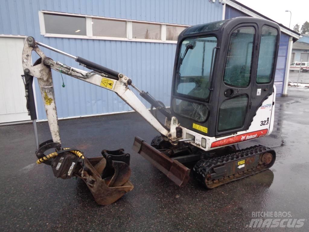 Bobcat 323 Mini rýpadlá < 7t