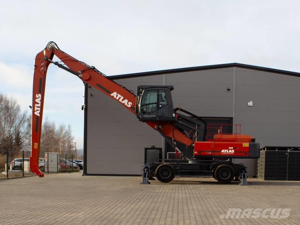 Atlas 350 MH Stroje pre manipuláciu s odpadom