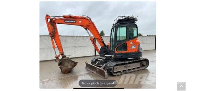 Doosan DX 85 R-3 Midi rýpadlá 7 t - 12 t