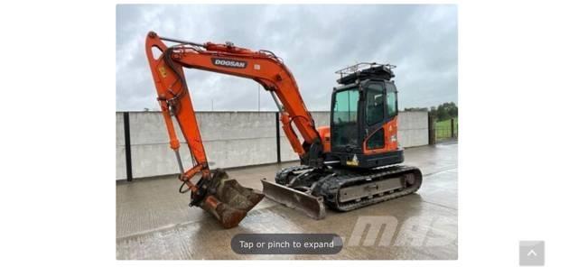 Doosan DX 85 R-3 Midi rýpadlá 7 t - 12 t