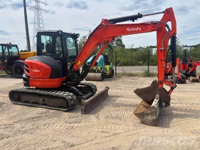 Kubota U 55-4 Mini rýpadlá < 7t